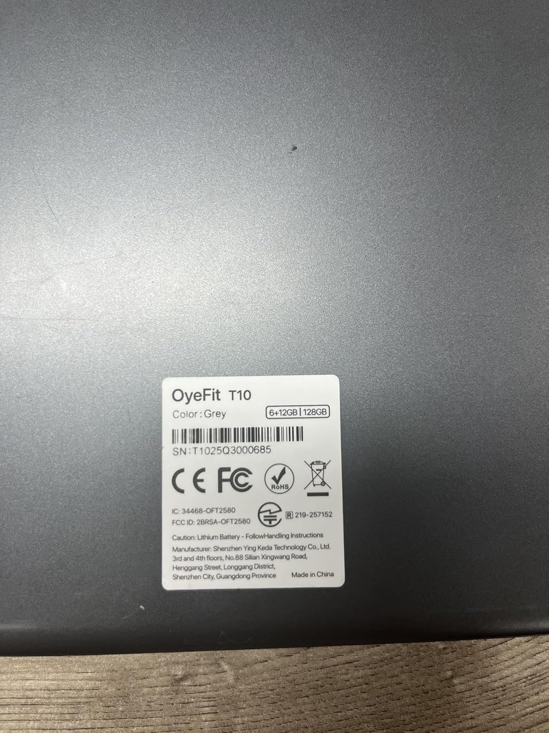Tablet The World's First Android 15 con Gemini AI,10.1 pulgadas...
