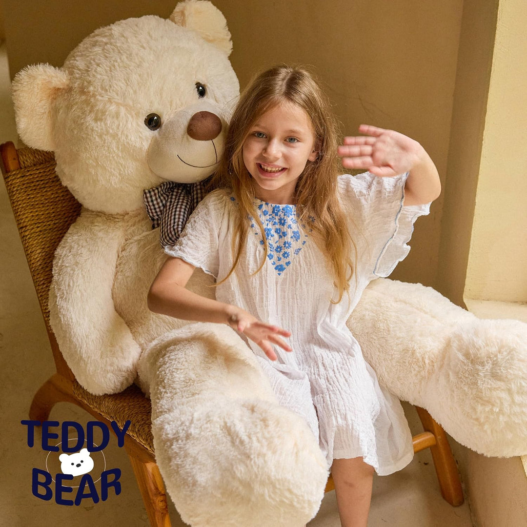 Oso de peluche gigante grande de 47 pulgadas, animales de peluche,...