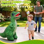 Juguetes inflables de dinosaurio a control remoto, T-Rex con control