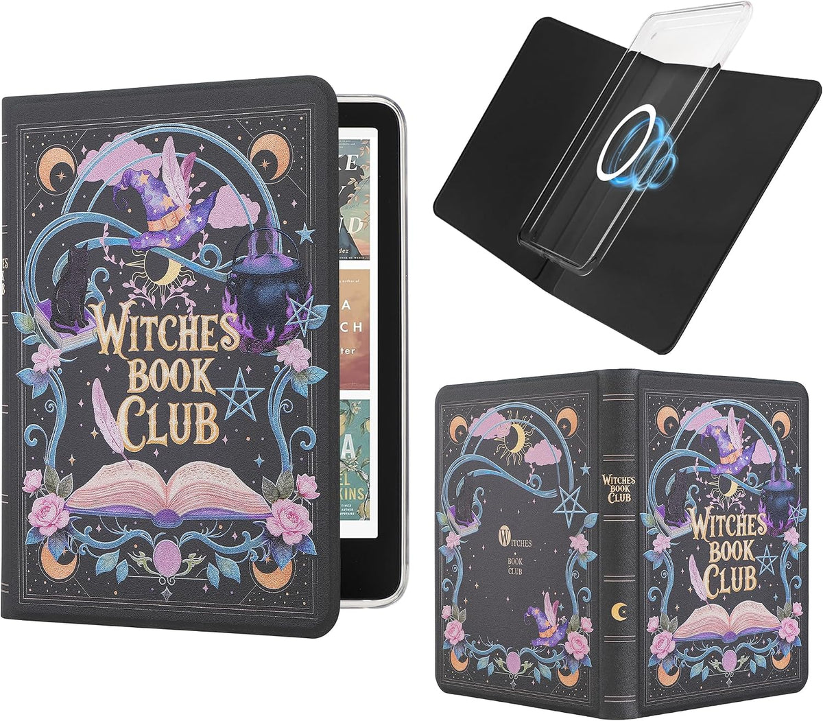 Funda magnética tipo libro para Kindle de 11.ª generación 2024
