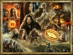 Ravensburger - El señor de los anillos: las dos torres - Rompecabezas de 2000 piezas - Imágenes impresionantes - Interpretación intrincada de Frodo, Gandalf y más - Calidad premium - Rompecabezas para