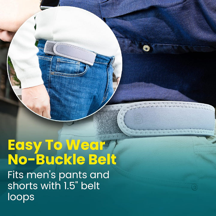 BeltBro Pro para Hombre y Mujer Cinturón Elástico Sin Hebilla Invis...