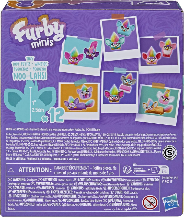 Furby Minis Fashion Theme - Paquete múltiple de 12 figuras