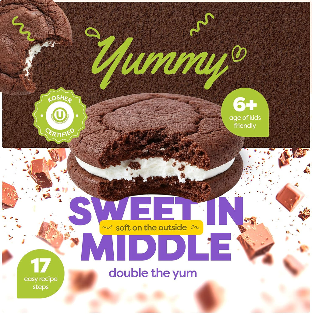Baketivity Whoopie - Kit de hornear para niños con ingredientes premedidos