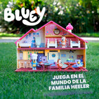 Bluey Toy House Mega Bundle, Family Home & BBQ Playhouse, Ages 3-5