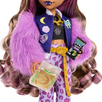 Muñeca de Clawdeen Wolf de Monster High con Perro Mascota Crescent