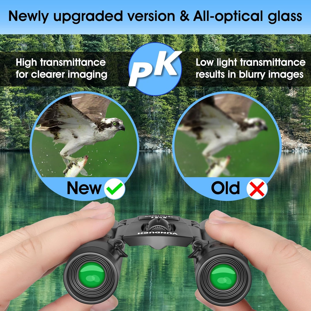 Mini prismáticos compactos para adultos y niños Binocular