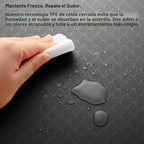 Tapete de yoga extra ancho de 72 x 32 pulgadas, tapete de ejercicio antideslizante de TPE para entrenamiento en casa, tapete de yoga grande de alta densidad de 0.236 pulgadas para hombres y