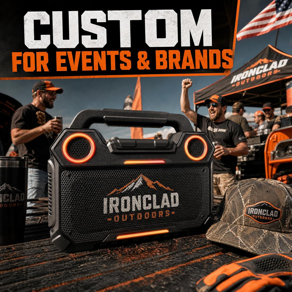 Altavoz de parrilla frontal con foto personalizada, cubierta de metal