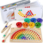 PRO100HOME - Juguetes Montessori de aprendizaje de madera