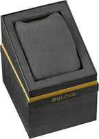 Reloj Bulova para Hombre Dress Classic de Cuarzo bicolor en Acero Inoxidable, Esfera con Patrón, 39 mm