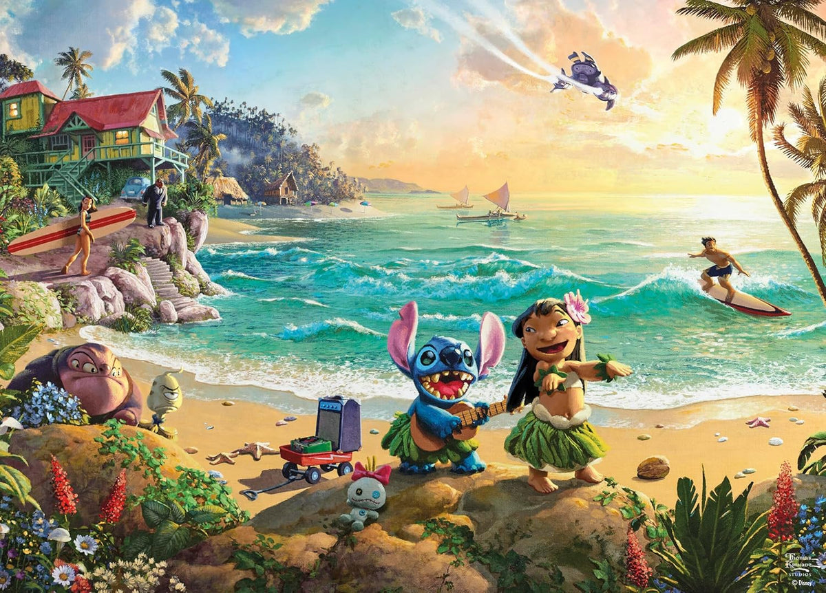 Ceaco Lilo and Stitch - Rompecabezas de 1000 piezas