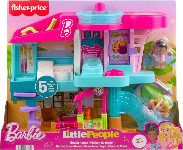 Fisher-Price Little People - Juego de casa de playa de