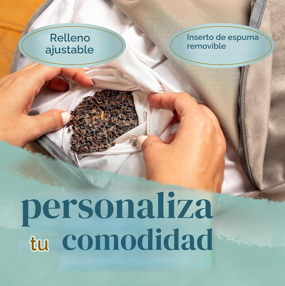 Florensi - Cojín de meditación - Cómoda almohada de suelo - Tradicional almohada de meditación tibetana con hermosa cubierta de terciopelo - Cojín de suelo grande para sentarse para adultos - Respaldo