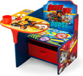 Delta Children Escritorio con silla con compartimento de almacenamiento, Nick Jr. PAW Patrol