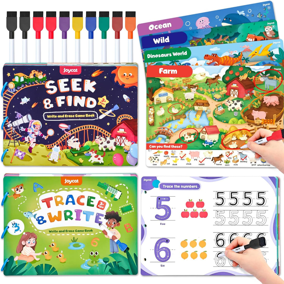Libro de juego matemático JoyCat - Actividad de aprendizaje preesco...