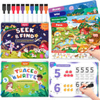 JoyCat Libro de juegos Buscar y Encontrar - Actividad de aprendizaje, 4. Buscar y encontrar animales