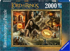 Ravensburger - El señor de los anillos: las dos torres - Rompecabezas de 2000 piezas - Imágenes impresionantes - Interpretación intrincada de Frodo, Gandalf y más - Calidad premium - Rompecabezas para