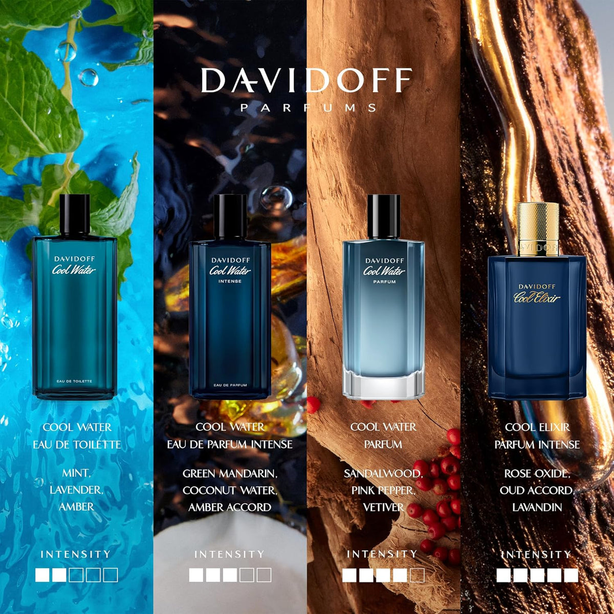 Davidoff Cool Water Eau de Toilette \u2013 Aromatic Men's Colog...