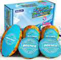 5Pcs Water Skipping Balls Set para Pool Play (Zest Tropical Theme)
