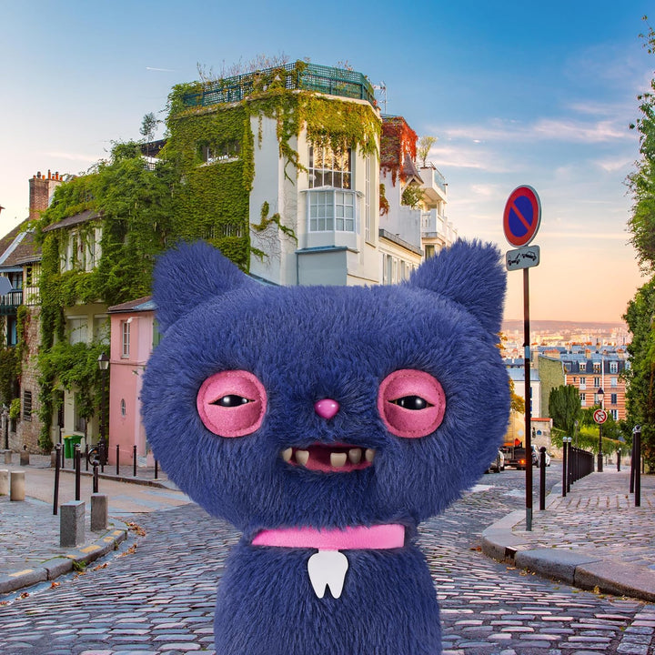 Fuggler ZURU - Juguete de peluche Alley Cats de 9 pulgadas