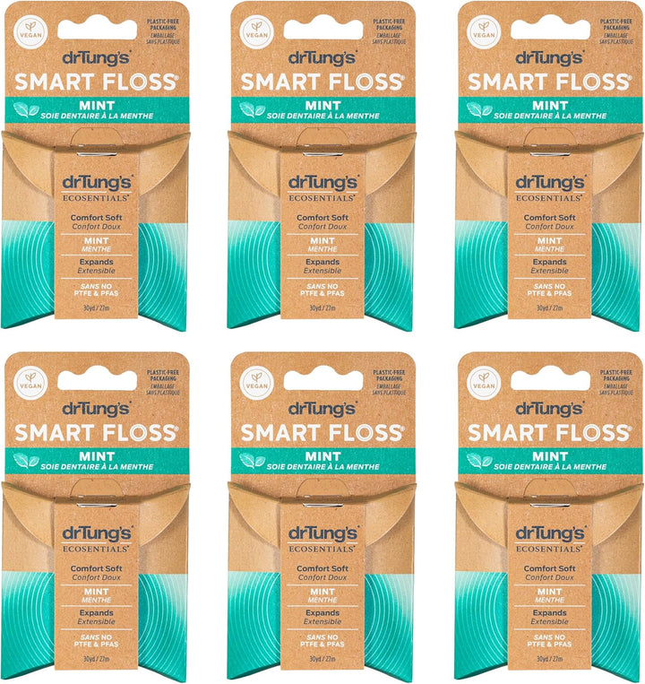 drTung's Smart Floss Mint para dientes \u2013 Hilo dental expan...
