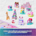 Calendario de Adviento de Gabby's Dollhouse: La Película 2025, Lindas Sorpresas de Invierno, 24 Juguetes Sorpresa con Figura de Gabby, Amigos Gatos y Accesorios, para Niños a Partir de 3 Años