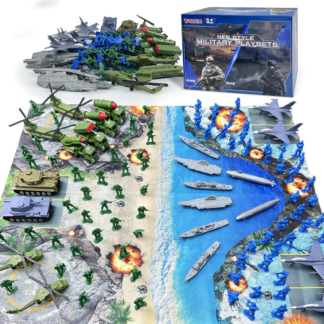 TALGIC Set de Juego de Soldados del Ejército - Juego Grande Incluye...