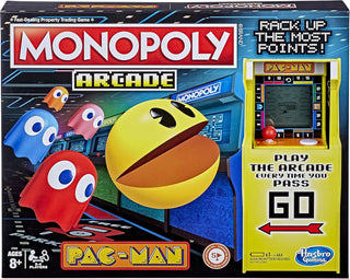 Monopoly Arcade Pac-Man Juego de mesa para niños de 8 años