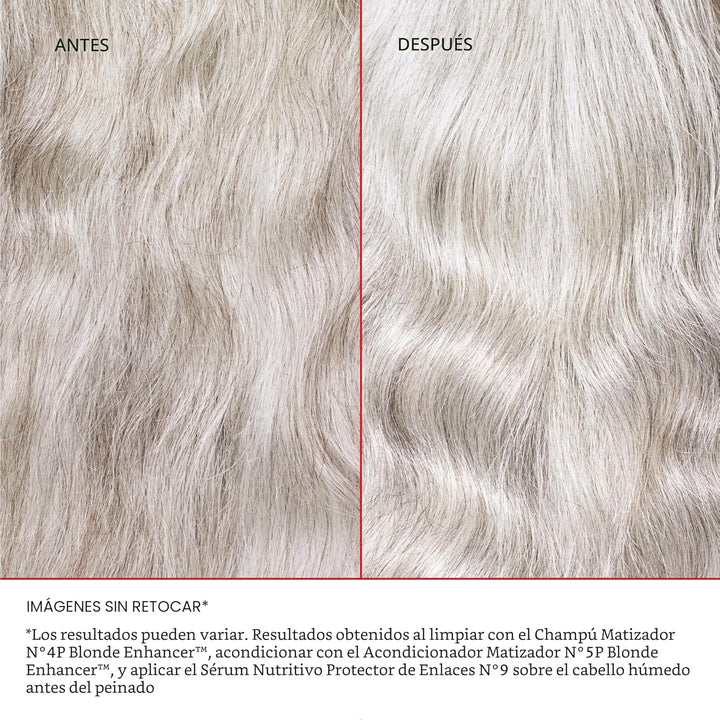 Olaplex No. 4P Blonde Enhancer Purple Toning Shampoo, Repairs, Hydr...