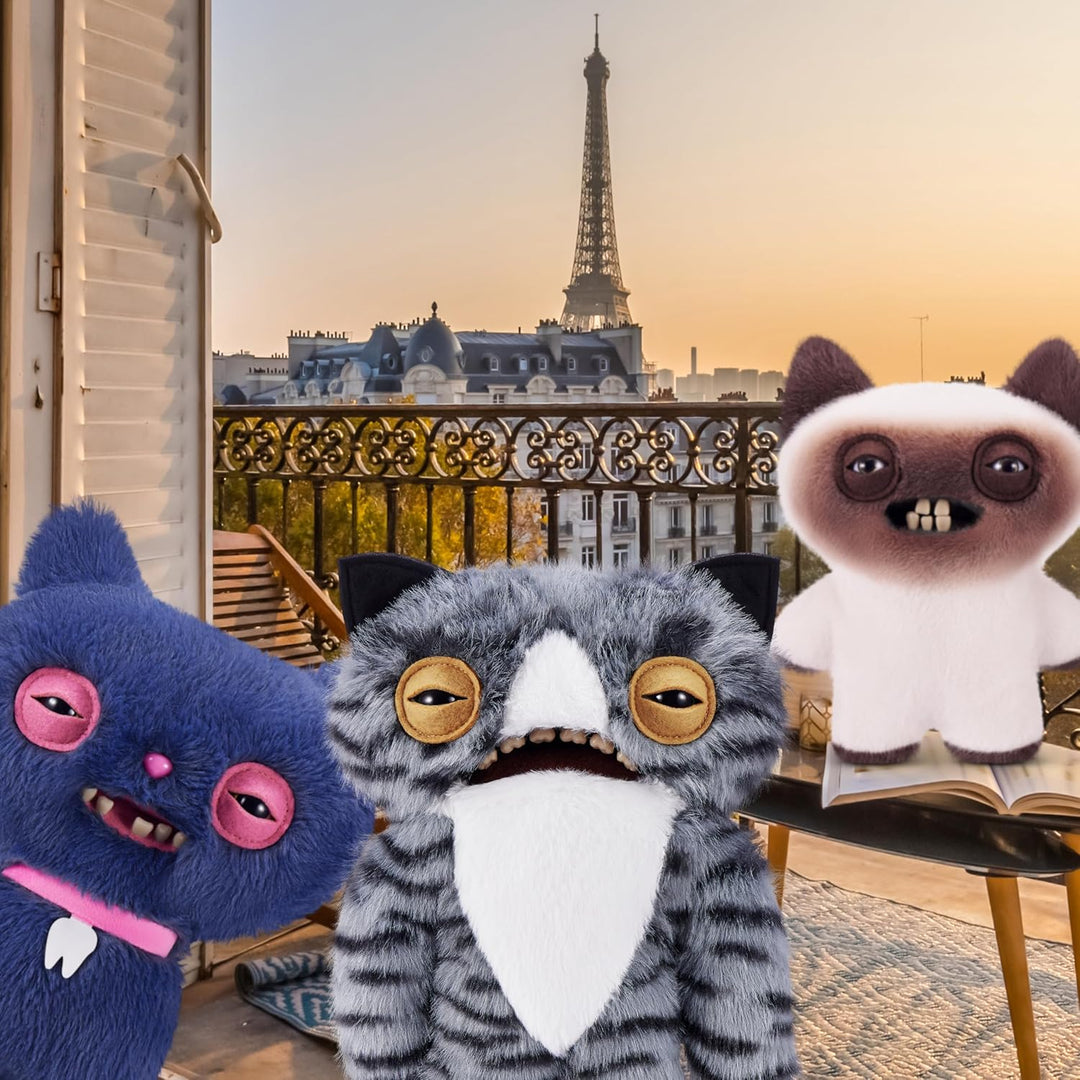 Fuggler ZURU - Peluche de 9 pulgadas Alley Cats -