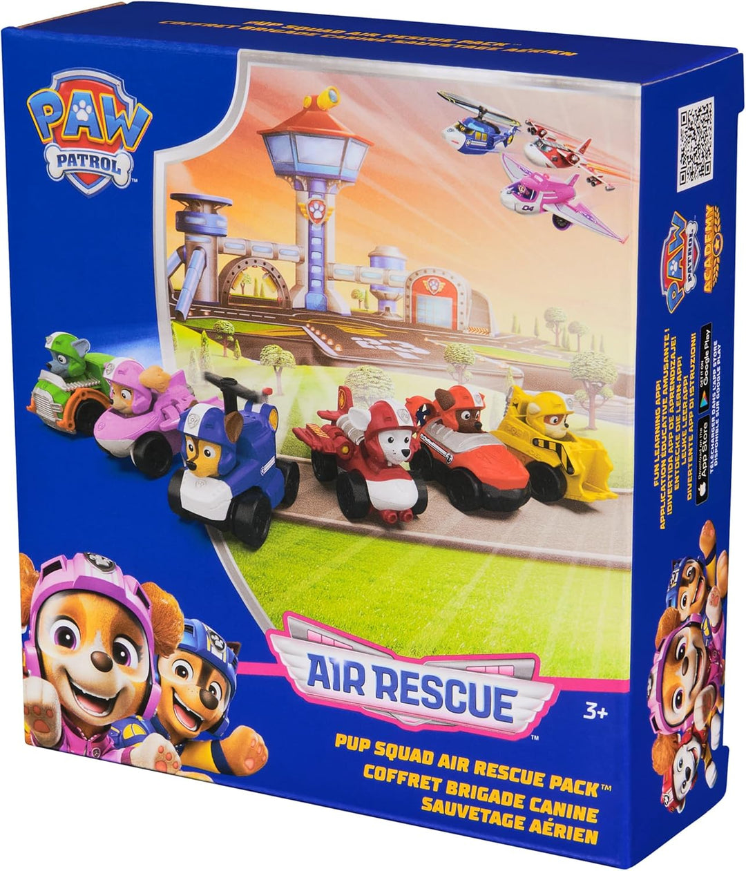 Patrulla Canina: Rescate Aéreo, conjunto de 6 vehículos Pup Squad R...