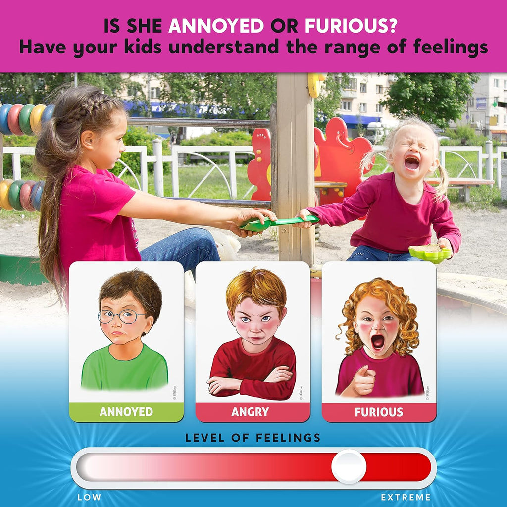 SkillEase Happy or Not, Bingo Emociones y Sentimientos Actividad para Habilidades Sociales, Actividades de Aprendizaje Social Emocional, Juego de Terapia y Consejería para Niños, Juego de Terapia del Habla,