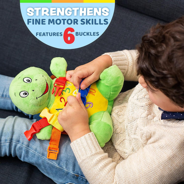 Hebilla Juguete "Bucky" tortuga - Aprendizaje infantil temp...
