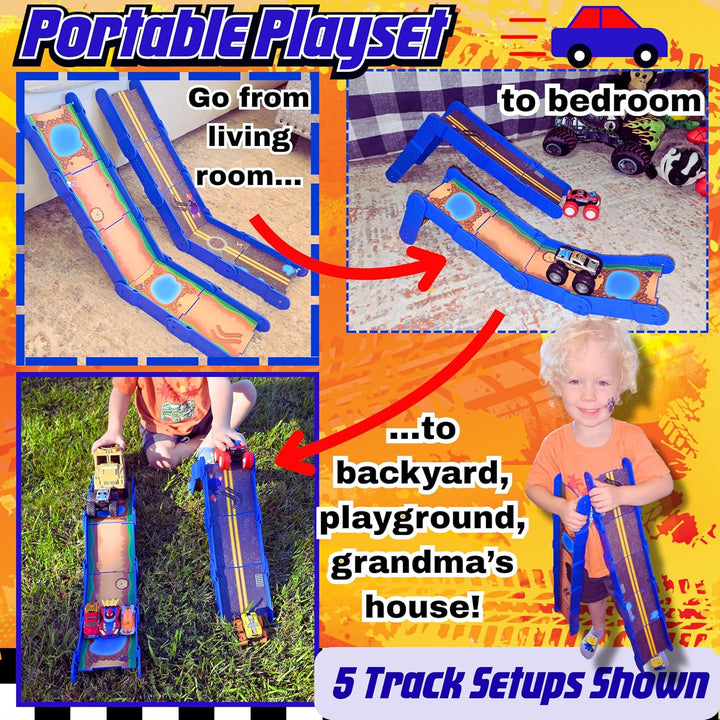 Redi-Rampz - Juego de construcción de rampas STEM - 10 piezas modul...