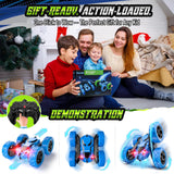Hamdol Auto de acrobacias con control remoto para niños, juguete RC...
