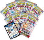 Pokémon: Scarlet & Purple Elite Trainer Set – Prismatic Evolutions of the Pokémon TCG (1 tarjeta promocional totalmente ilustrada, 9 paquetes de refuerzo y accesorios de juego premium)
