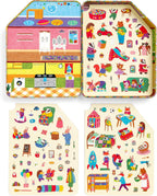 Mudpuppy - Casa de juegos magnética Woodland Wonder para niños