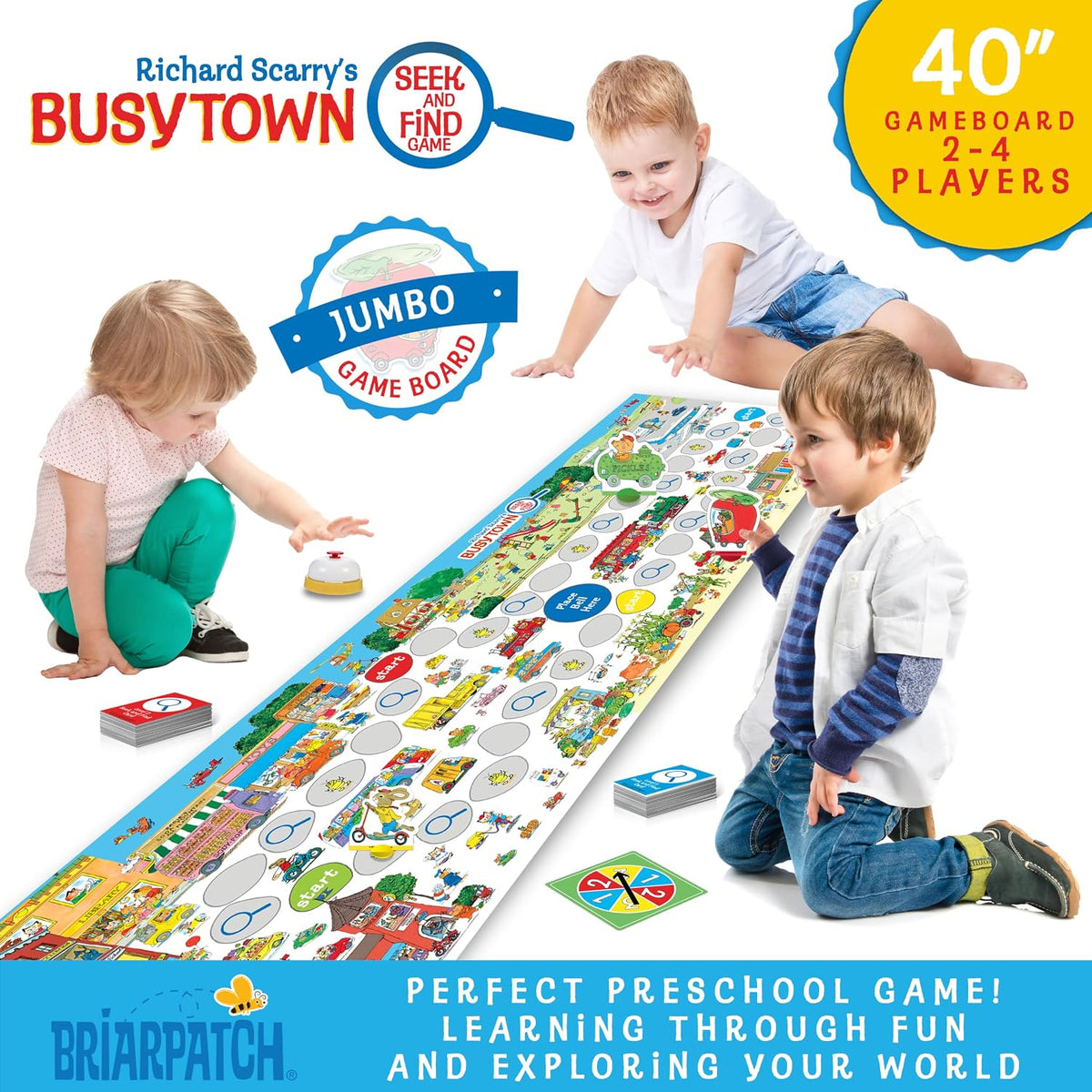 Briarpatch, Juego de Buscar y Encontrar de Busytown de Richard Scarry, Basado en Libros de Lectura Temprana para Preescolar, Jardín de Infantes y 1er Grado