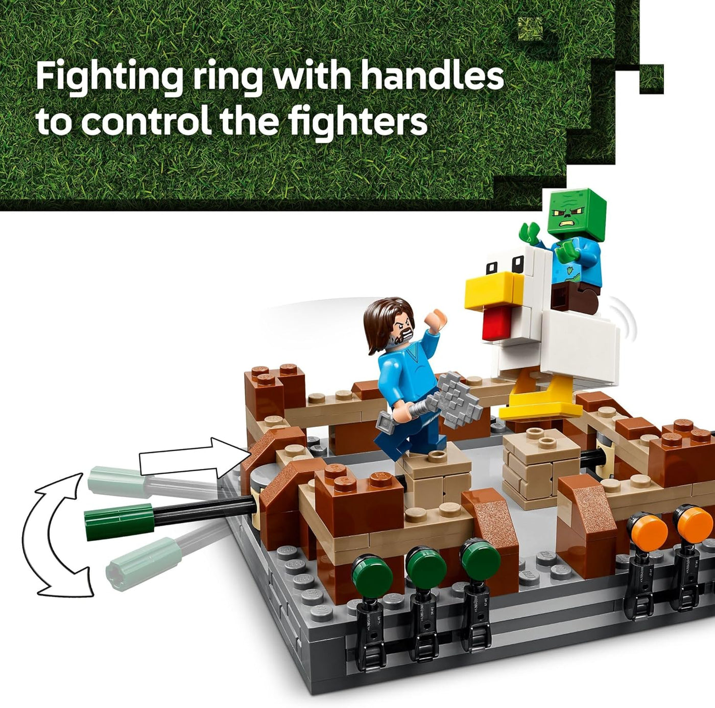 LEGO Minecraft Woodland Mansion - Anillo de lucha Juguete