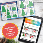 Craftorama Kit de costura para niños, divertido y educativo juego de manualidades de Navidad para niños y niñas de 7 a 12 años, cose tu propio conjunto de manualidades de fieltro navideño para