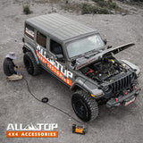 ALL-TOP kit con compresor de aire portátil de 12 V de alto rendimie...