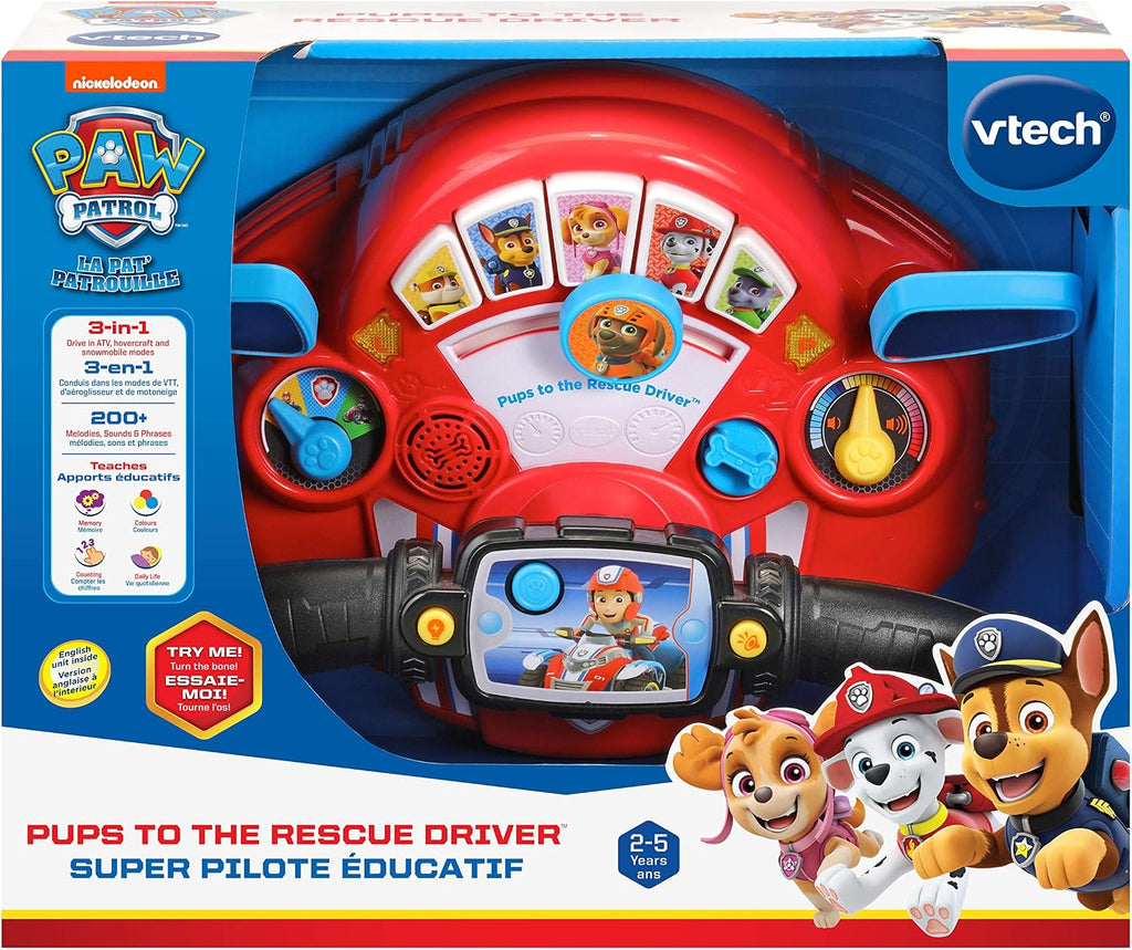 VTech Paw Patrol Cachorros al Rescate Conductor, Rojo