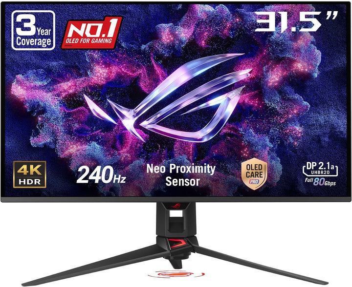 ASUS ROG PG32UCDMR 32 pulgadas 4K 240Hz OLED Gaming Monitor QD-OLED...