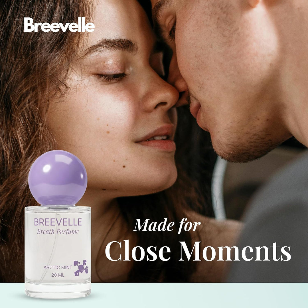 Breevelle The Breath Perfume - Spray oral | Sabor a menta ártica |...