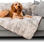 PupProtector - Manta impermeable, color gris, 60 x 50 pulgadas