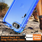 Cozycase Funda impermeable para iPhone SE 3rd 2022/SE 2nd 2020/iPhone 7/8