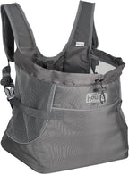 Outward Hound PupPak - Transportador delantero para perro, gris, mediano