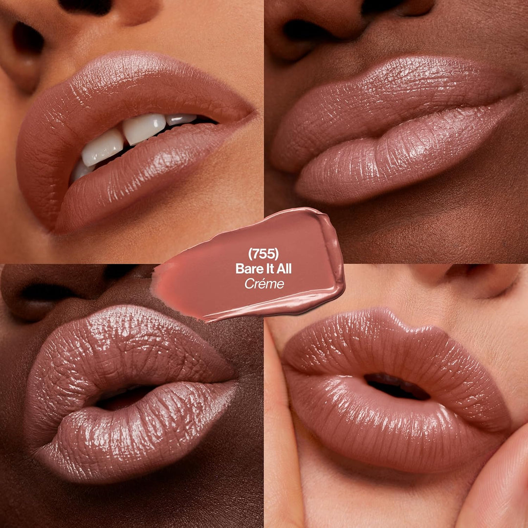 Juego de regalo de lápices labiales Super Lustrous de Revlon, 5 pie...