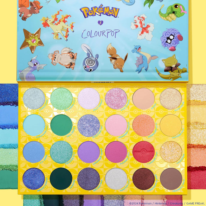 Paleta de sombra de ojos ColourPop x Pokémon Pallet Town